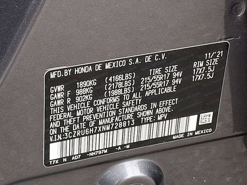 Used 2022 Honda HR-V EX-L image 29