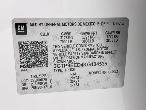 Used 2019 GMC Sierra 1500 AT4 w/ AT4 Premium Package AWD/4WD image 35