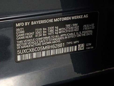 Used 2021 BMW X7 M50i w/ Cold Weather Package AWD/4WD image 46