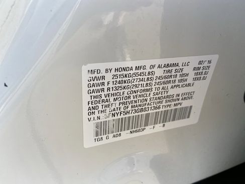 Used 2016 Honda Pilot EX-L image 32