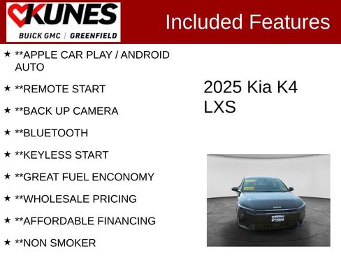Used 2025 Kia K4 FWD image 2