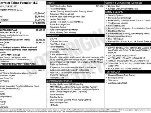 Used 2018 Chevrolet Tahoe Premier AWD/4WD image 46