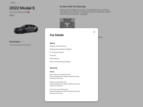 Used 2022 Tesla Model S AWD/4WD image 3