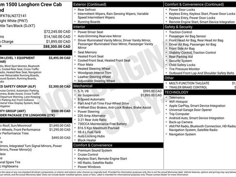 Used 2020 RAM 1500 Longhorn image 39