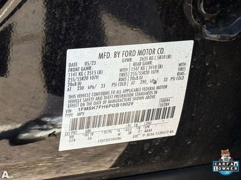 Used 2023 Ford Explorer Limited RWD image 12