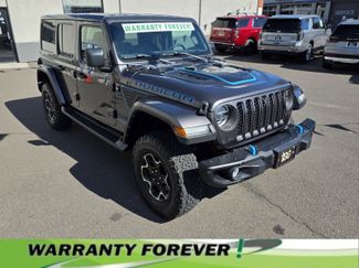 Used 2021 Jeep Wrangler Unlimited Rubicon 4xe w/ Steel Bumper Group image 1