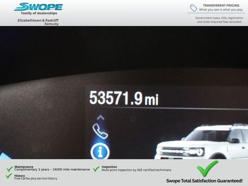 Certified 2022 Ford Bronco Sport Big Bend w/ Convenience Package AWD/4WD image 19