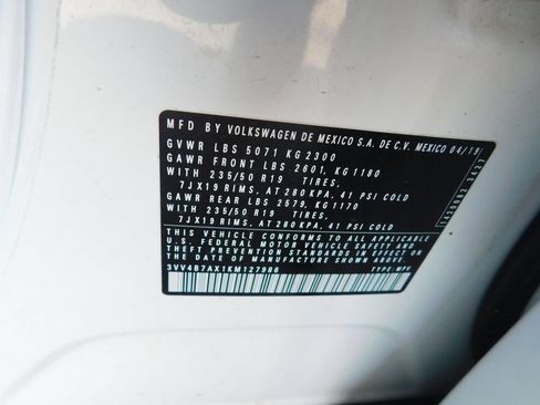 Used 2019 Volkswagen Tiguan SEL Premium AWD/4WD image 12