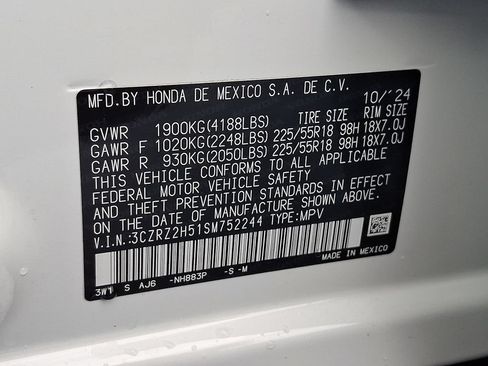 Used 2025 Honda HR-V Sport image 25