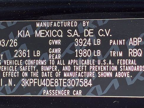New 2026 Kia K4 GT-Line Turbo FWD image 40