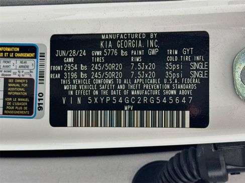 Certified 2024 Kia Telluride SX FWD image 34