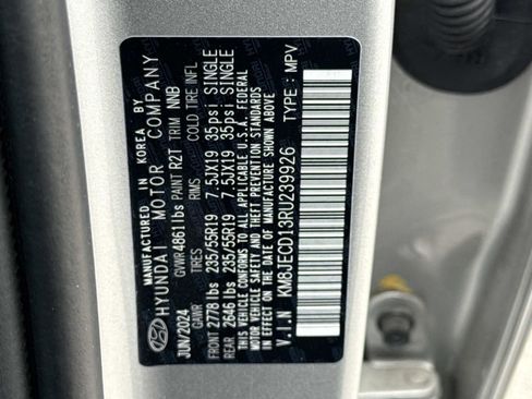 Used 2024 Hyundai Tucson Limited image 30