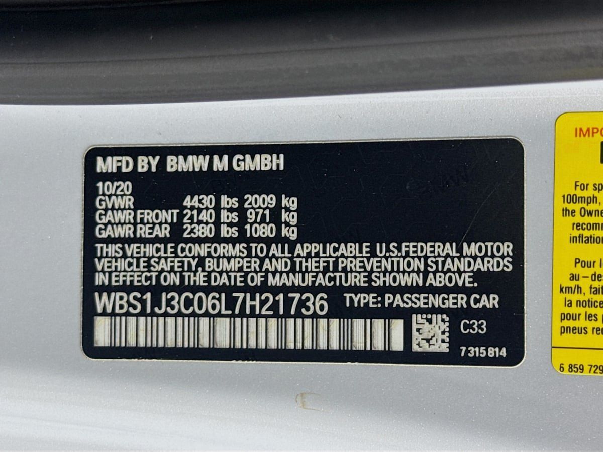 Used 2020 BMW M2 CS RWD image 40