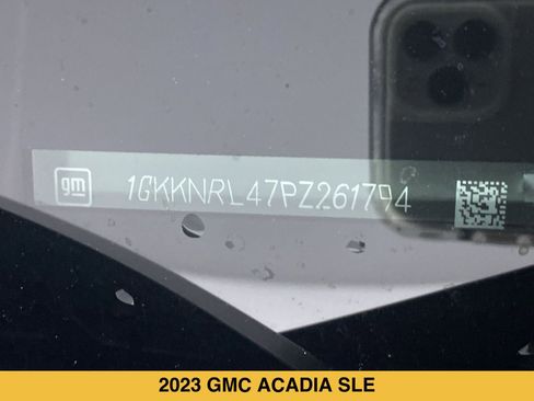 Certified 2023 GMC Acadia SLE w/ Driver Convenience Package AWD/4WD image 14
