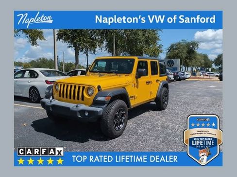 Used 2021 Jeep Wrangler Unlimited Sport AWD/4WD image 1