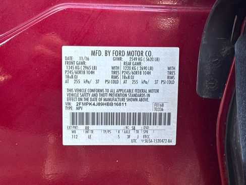 Used 2017 Ford Edge SEL w/ Equipment Group 201A image 29