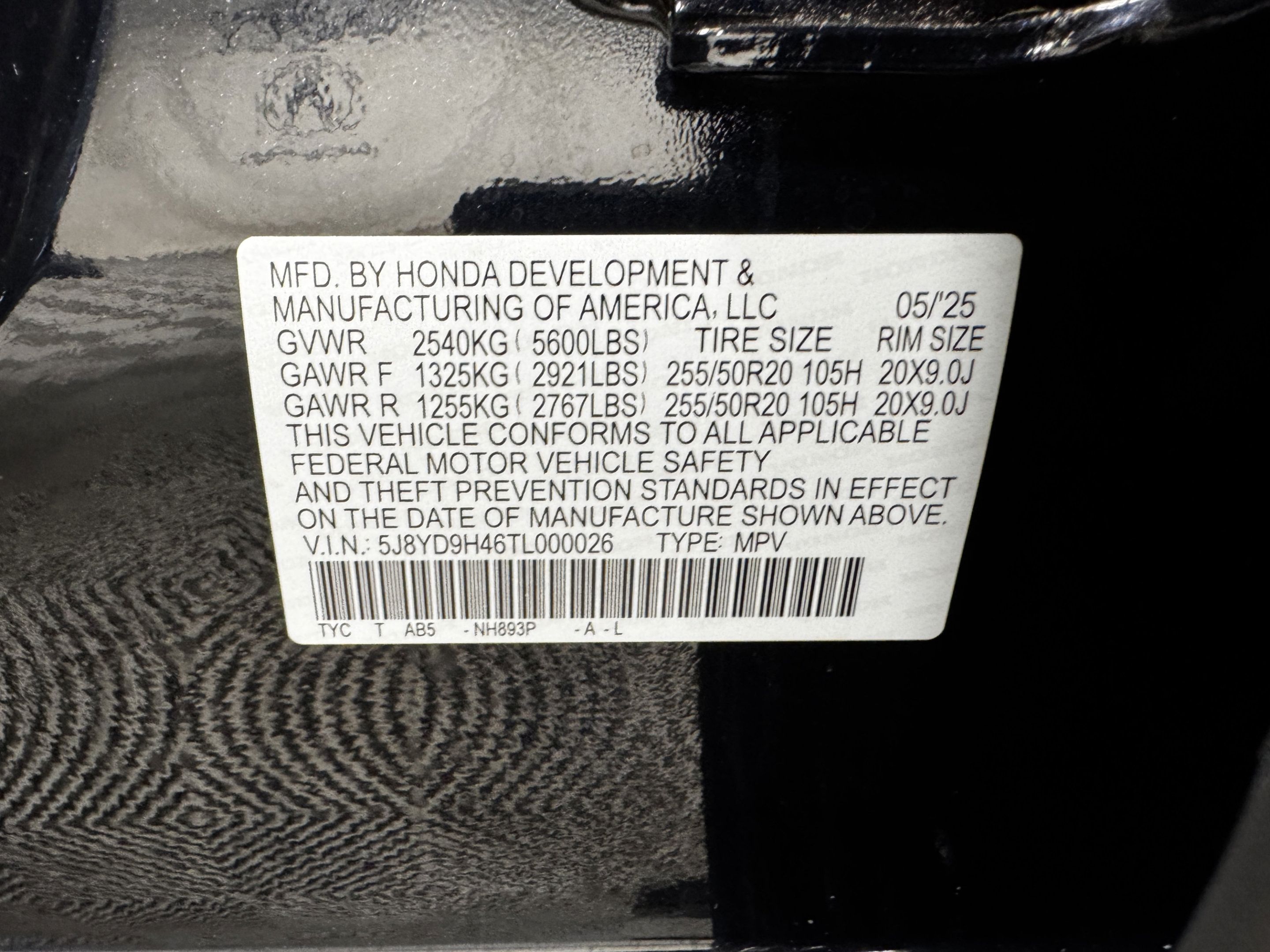 Certified 2026 Acura MDX w/ Technology Package FWD image 45
