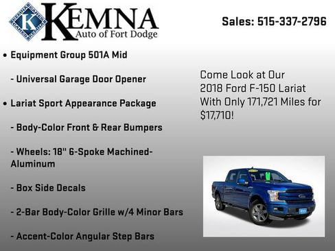 Used 2018 Ford F150 Lariat image 13