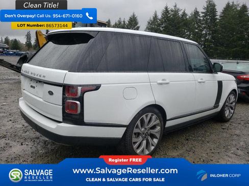 Used 2020 Land Rover Range Rover HSE AWD/4WD image 4