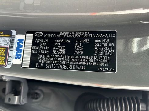 Used 2024 Hyundai Santa Cruz SEL w/ Activity Package image 34