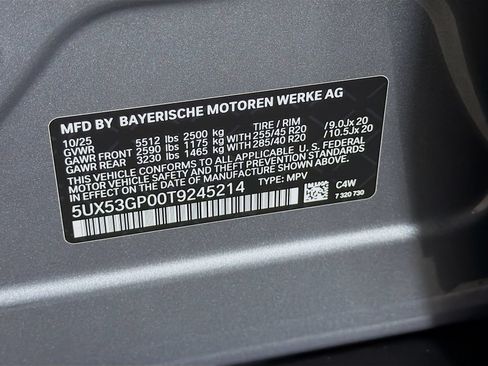 Used 2026 BMW X3 xDrive30i w/ Convenience Package AWD/4WD image 31