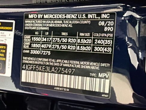 Used 2020 Mercedes-Benz GLS 450 4MATIC w/ Convenience Package image 26