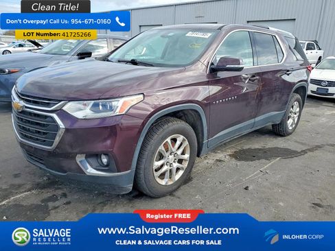 Used 2018 Chevrolet Traverse LT image 1