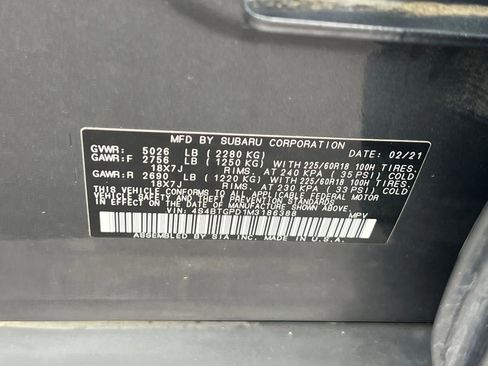 Used 2021 Subaru Outback Touring XT image 30