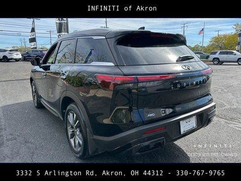 Certified 2025 INFINITI QX60 Luxe w/ Vision Package image 14