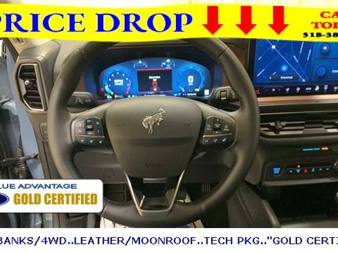 Certified 2025 Ford Bronco Sport Outer Banks w/ Outer Banks Tech Package+ image 32