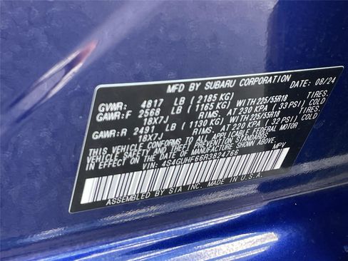 Certified 2024 Subaru Crosstrek 2.5i Sport AWD/4WD image 33