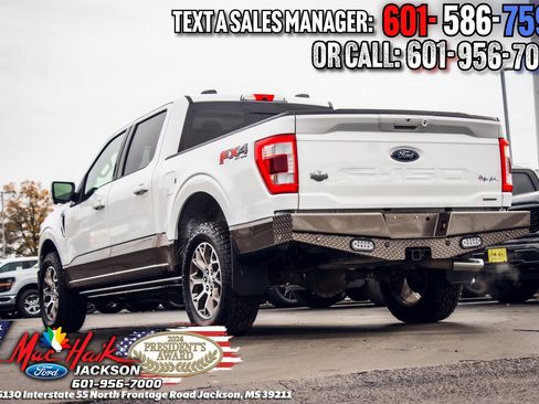 Certified 2022 Ford F150 King Ranch w/ Equipment Group 601A High image 4