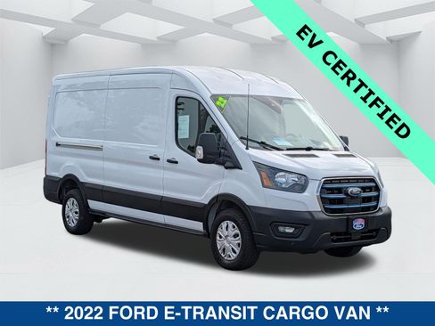 Used 2022 Ford E-Transit Medium Roof RWD image 4