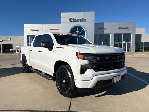 Used 2024 Chevrolet Silverado 1500 Custom w/ LPO, Dark Essentials Package image 1