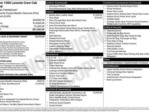 Used 2021 RAM 1500 Laramie RWD image 2