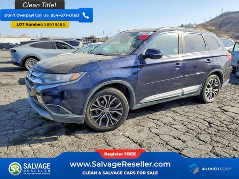 Used 2016 Mitsubishi Outlander SEL FWD image 1