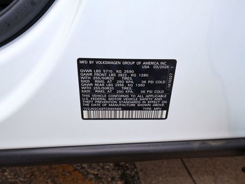 New 2026 Volkswagen Atlas SE FWD image 32