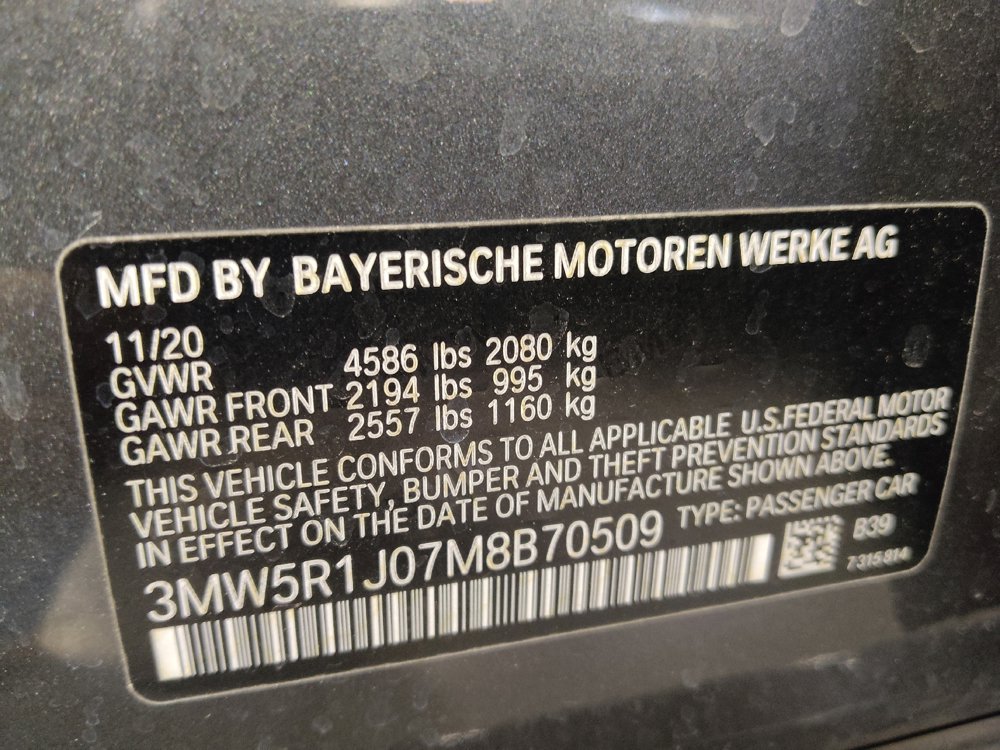 Used 2021 BMW 330i Sedan w/ Convenience Package RWD image 33