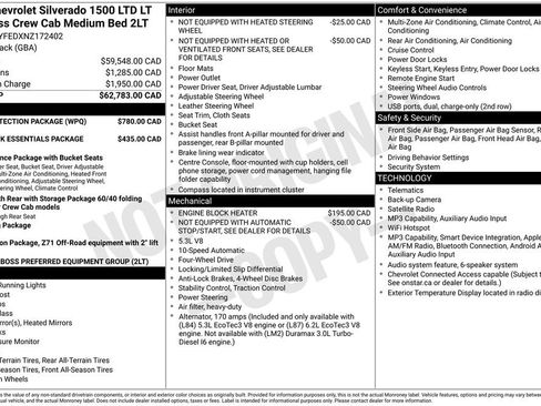 Used 2022 Chevrolet Silverado 1500 LT Trail Boss w/ Bed Protection Package AWD/4WD image 12