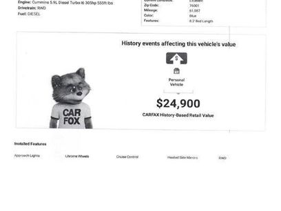 Used 2003 Dodge Ram 2500 Truck SLT