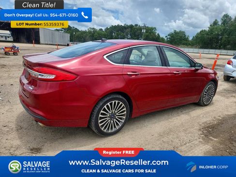 Used 2017 Ford Fusion SE w/ Fusion SE Technology Package FWD image 4