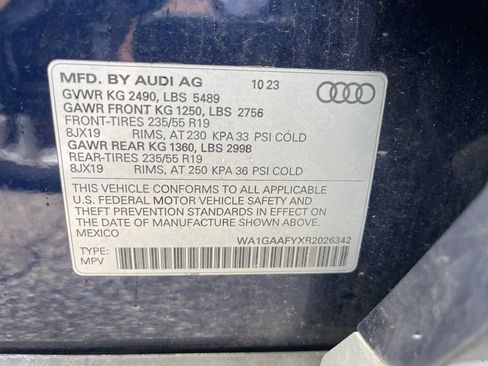 Certified 2024 Audi Q5 2.0T Premium w/ Convenience Package AWD/4WD image 10