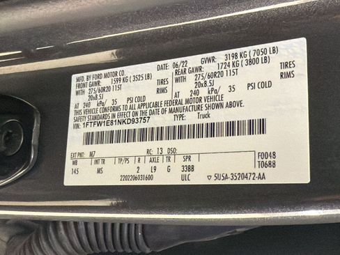 Used 2022 Ford F150 XLT w/ Equipment Group 302A High AWD/4WD image 27
