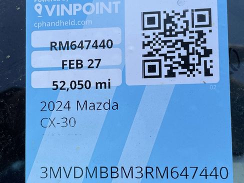 Used 2024 MAZDA CX-30 AWD 2.5 S w/ Select Sport Pkg image 3