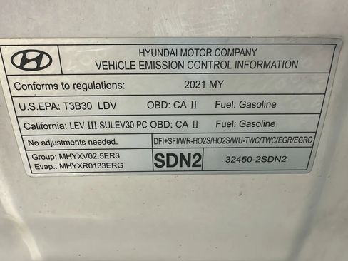 Used 2021 Hyundai Sonata SEL w/ Convenience Package FWD image 10