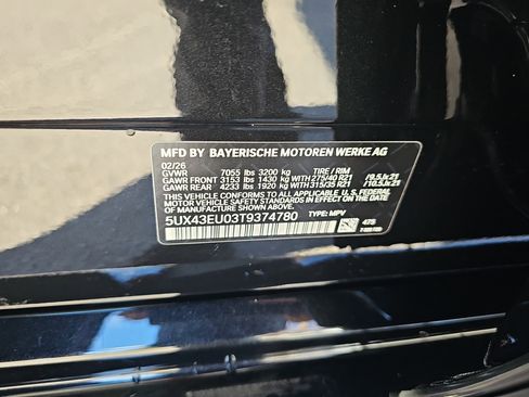 New 2026 BMW X5 xDrive50e w/ M Sport Package AWD/4WD image 39
