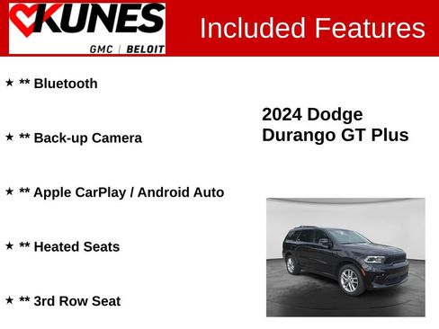 Used 2024 Dodge Durango GT AWD/4WD image 2
