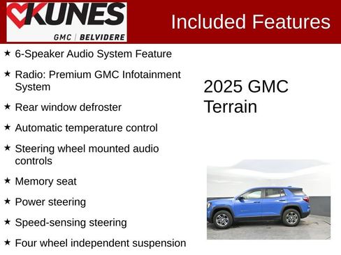 Used 2025 GMC Terrain Elevation AWD/4WD image 2