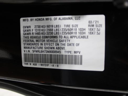 Used 2022 Honda Odyssey EX-L image 47