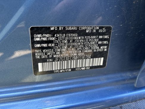 Used 2021 Subaru Crosstrek 2.0i Premium w/ Moonroof Package AWD/4WD image 36